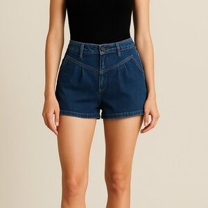 Wild Fable Blue Jean Shorts with Frayed Hem 🌴☀️